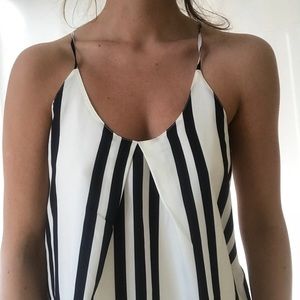 bishop + young Striped Shift Dress (XS)